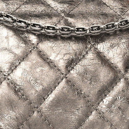 Chanel Metallic Aged Calfskin Quilted 2.55 Reissue 227 Flap Pewter 9 of 12