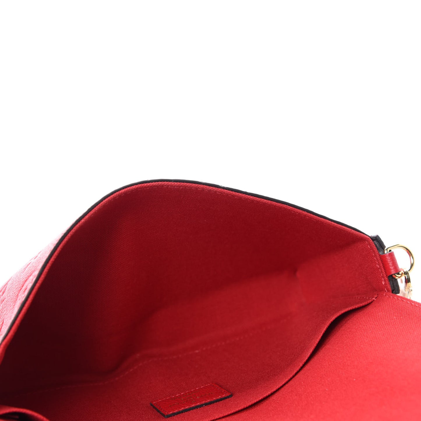 Empreinte Pochette Felicie Chain Wallet Scarlet
