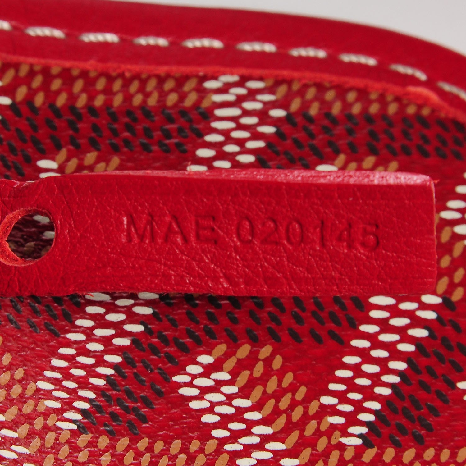 Goyard Goyardine Saint Louis PM Red 6 of 7