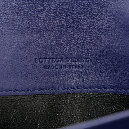 Bottega Veneta Nappa Intrecciato Continental Flap Wallet Atlantic 6 of 9