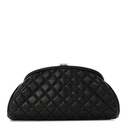 Chanel Lambskin Quilted Timeless Clutch Black 1 of 8