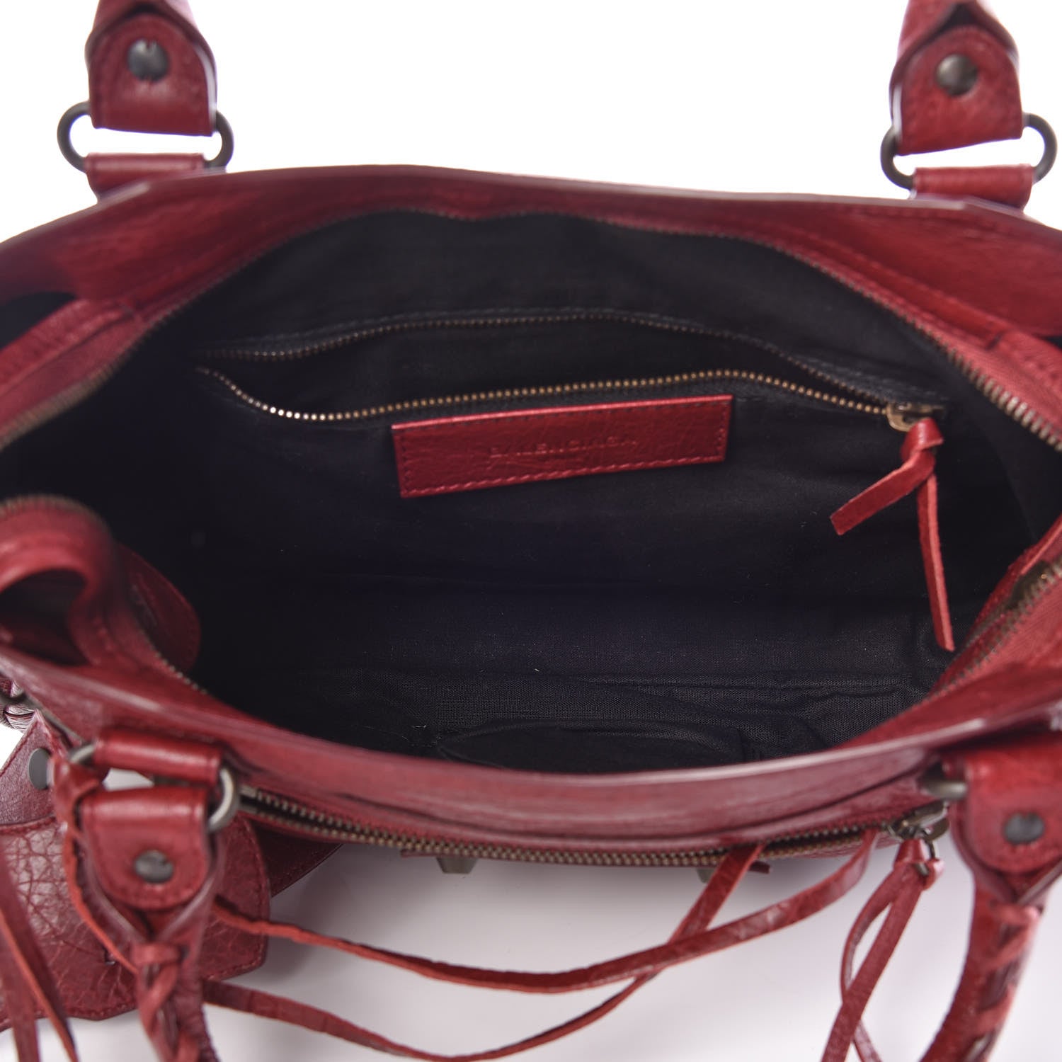 Balenciaga Agneau Classic Hardware Town Rouge Cerise 5 of 11