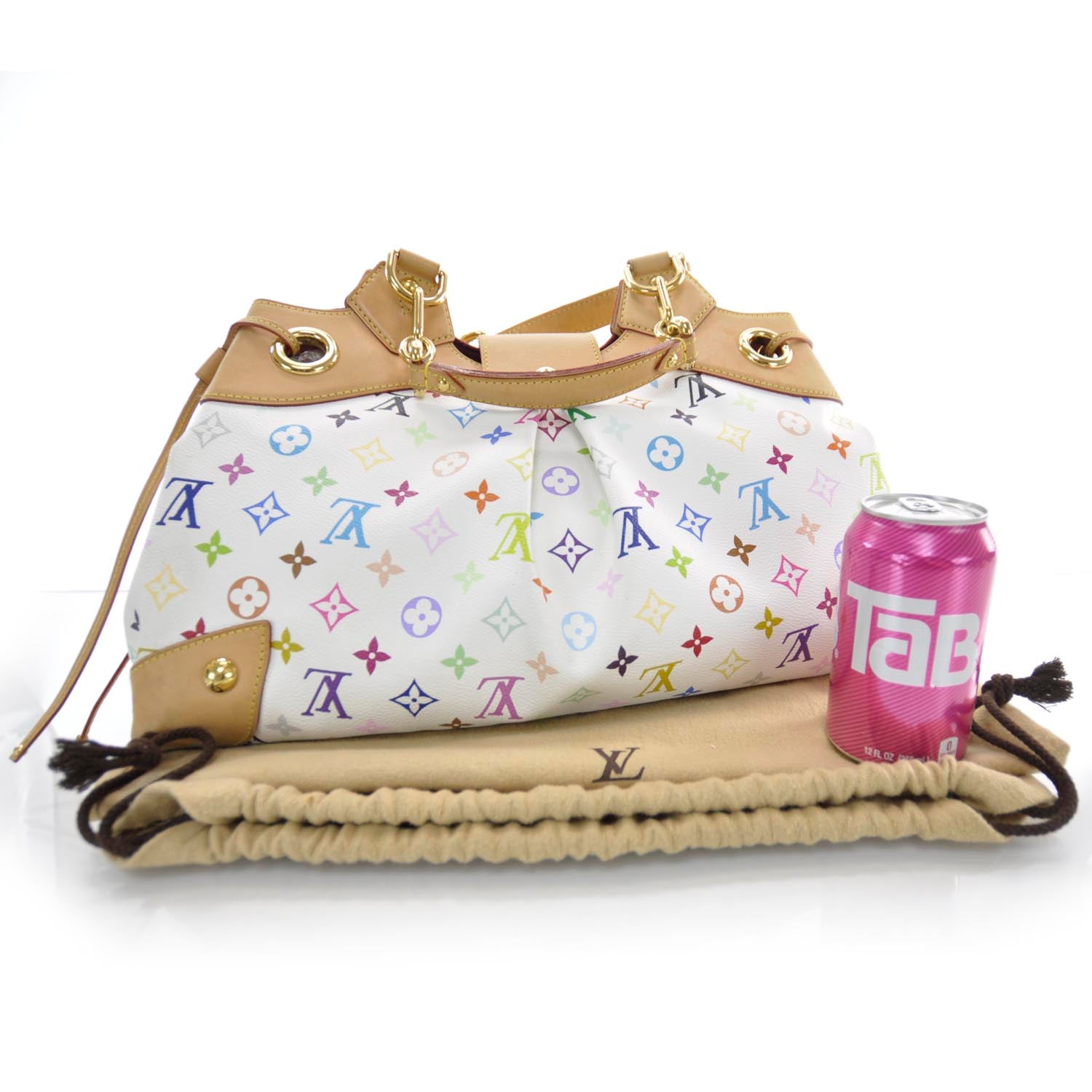 Louis Vuitton Monogram Multicolor Ursula White 3 of 9