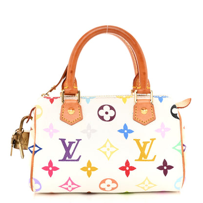 Louis Vuitton Monogram Multicolor Mini Sac HL Speedy White 1 of 9