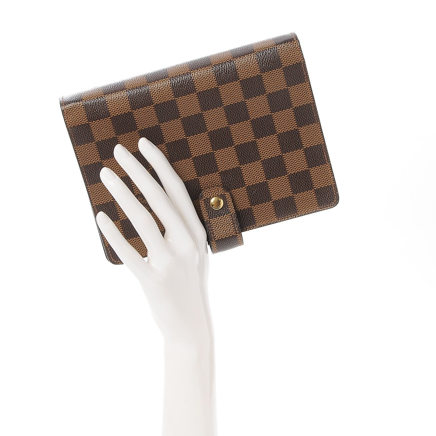Louis Vuitton Damier Ebene Medium Ring Agenda Cover 2 of 7
