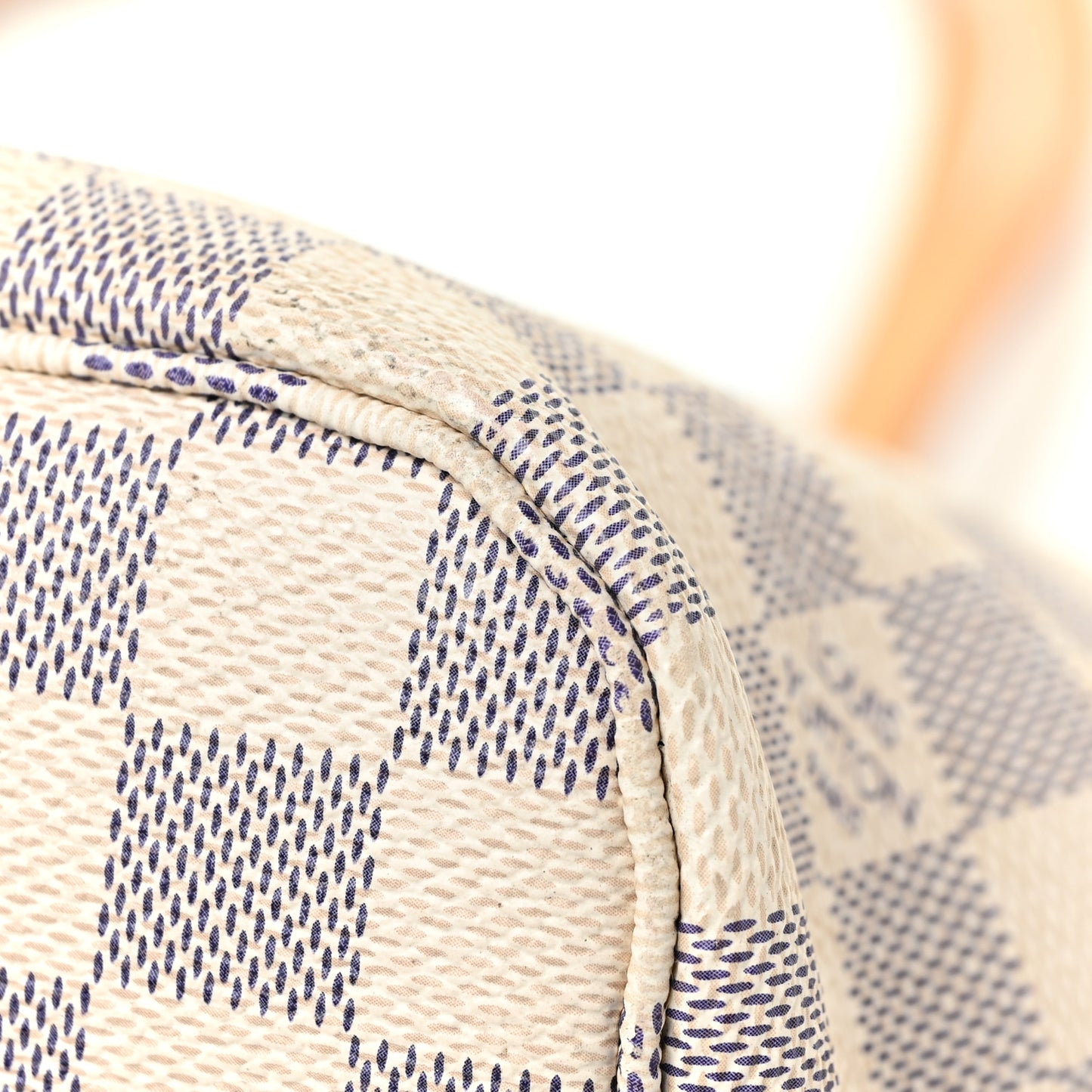 Damier Azur Neo Neverfull MM Rose Ballerine