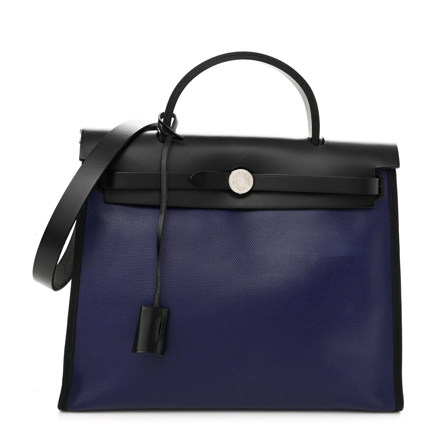 Toile H Berline Vache Hunter Herbag Zip PM 31 Bleu Encre Black