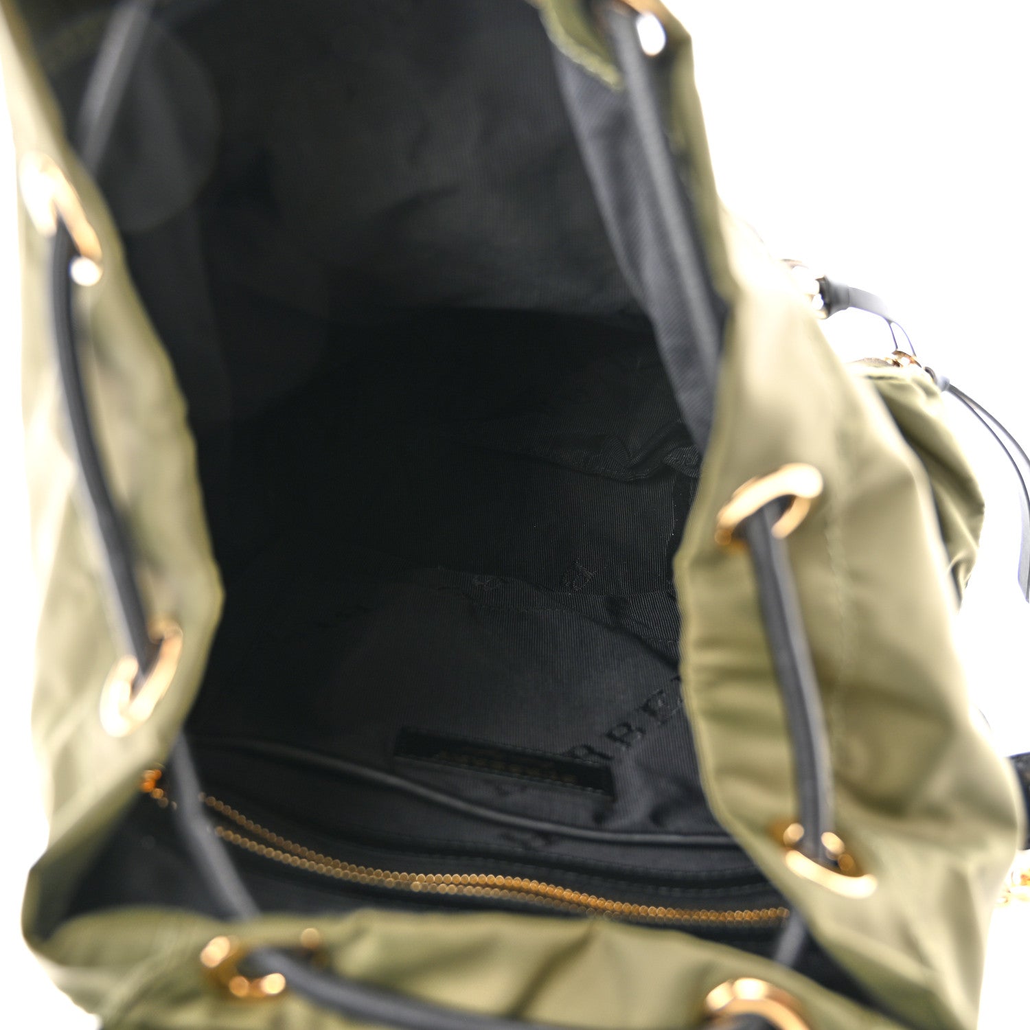 Burberry Nylon Medium Rucksack Backpack Green 4 of 9
