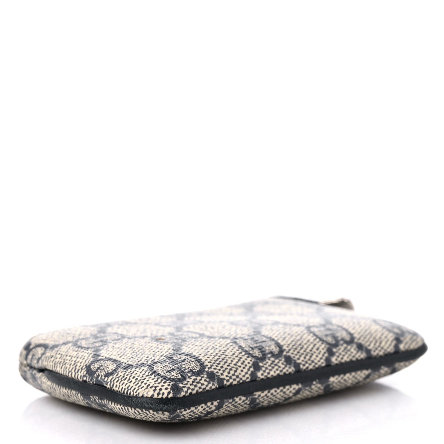 GG Supreme Monogram Key Case Beige Blue