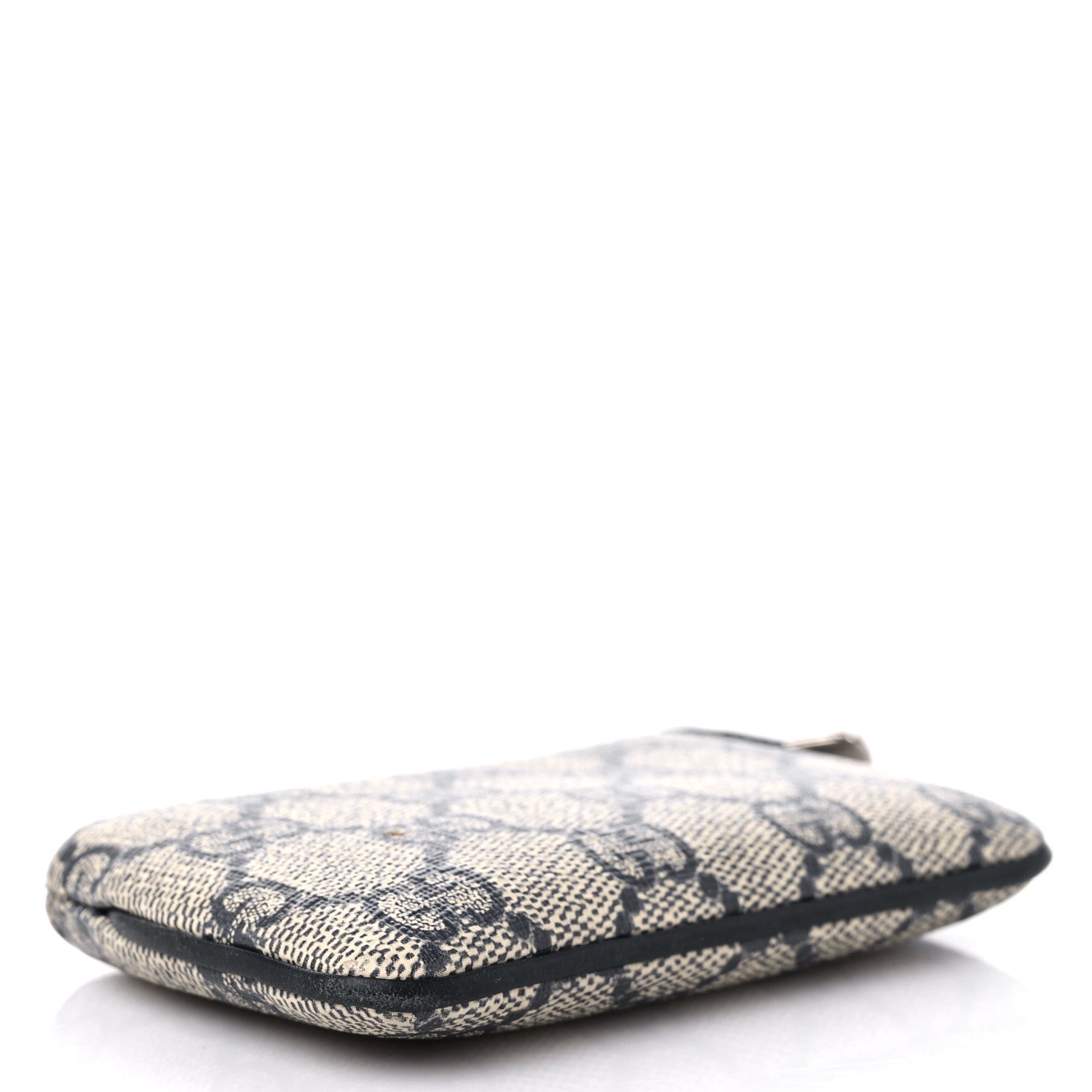 Gucci GG Supreme Monogram Key Case Beige Blue 4 of 11