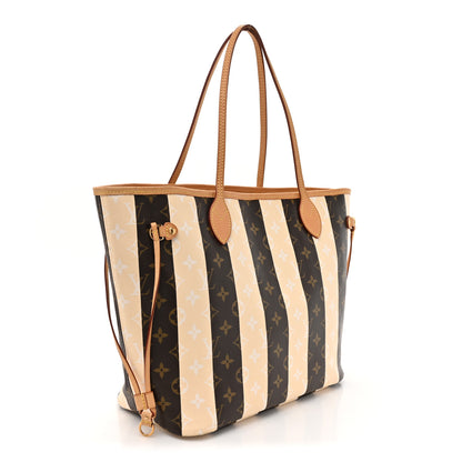 Louis Vuitton Monogram Rayures Neverfull MM 3 of 17