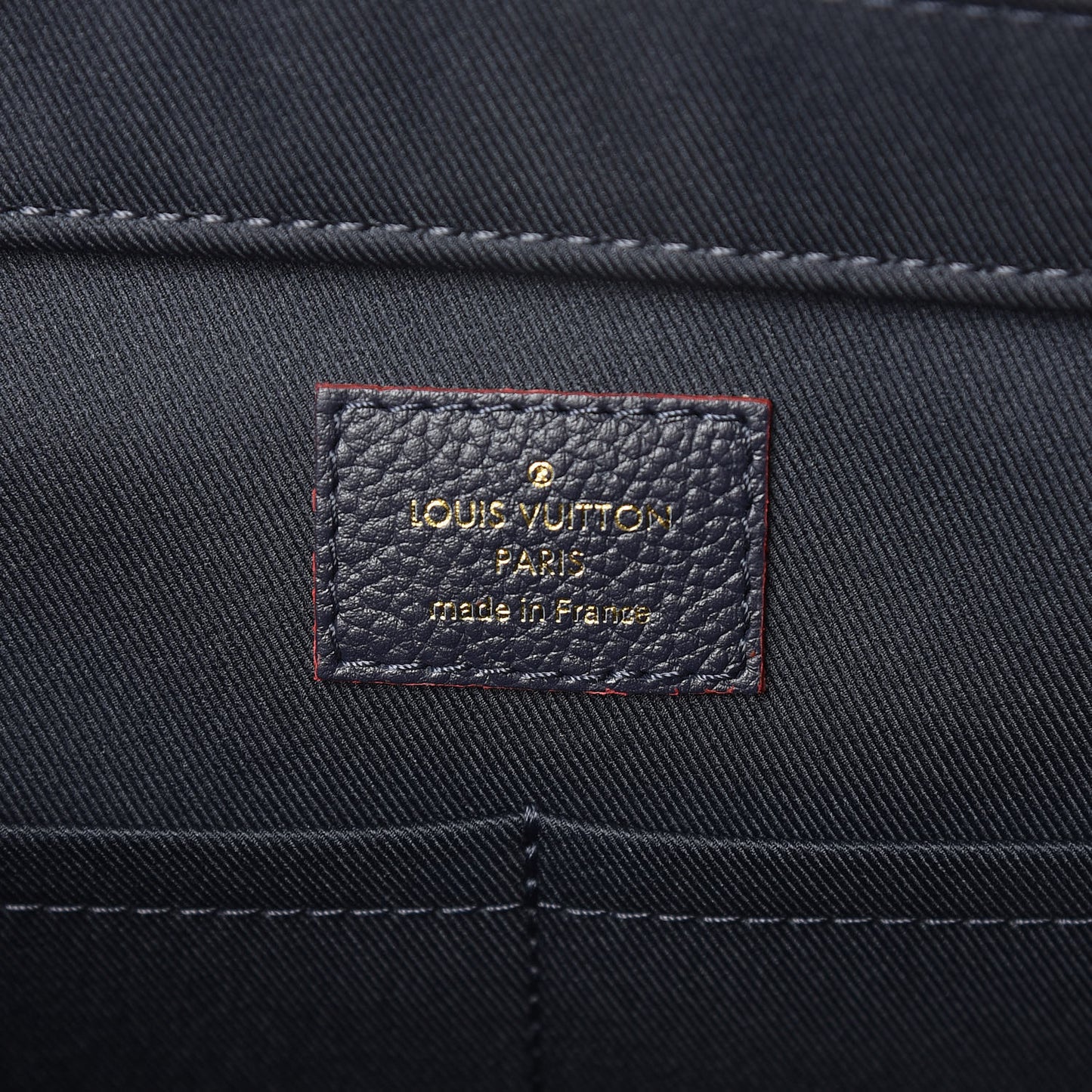 Empreinte Sully MM Marine Rouge