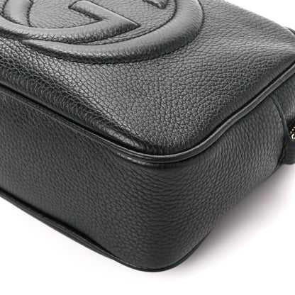 Gucci Pebbled Calfskin Small Soho Disco Bag Black 11 of 13