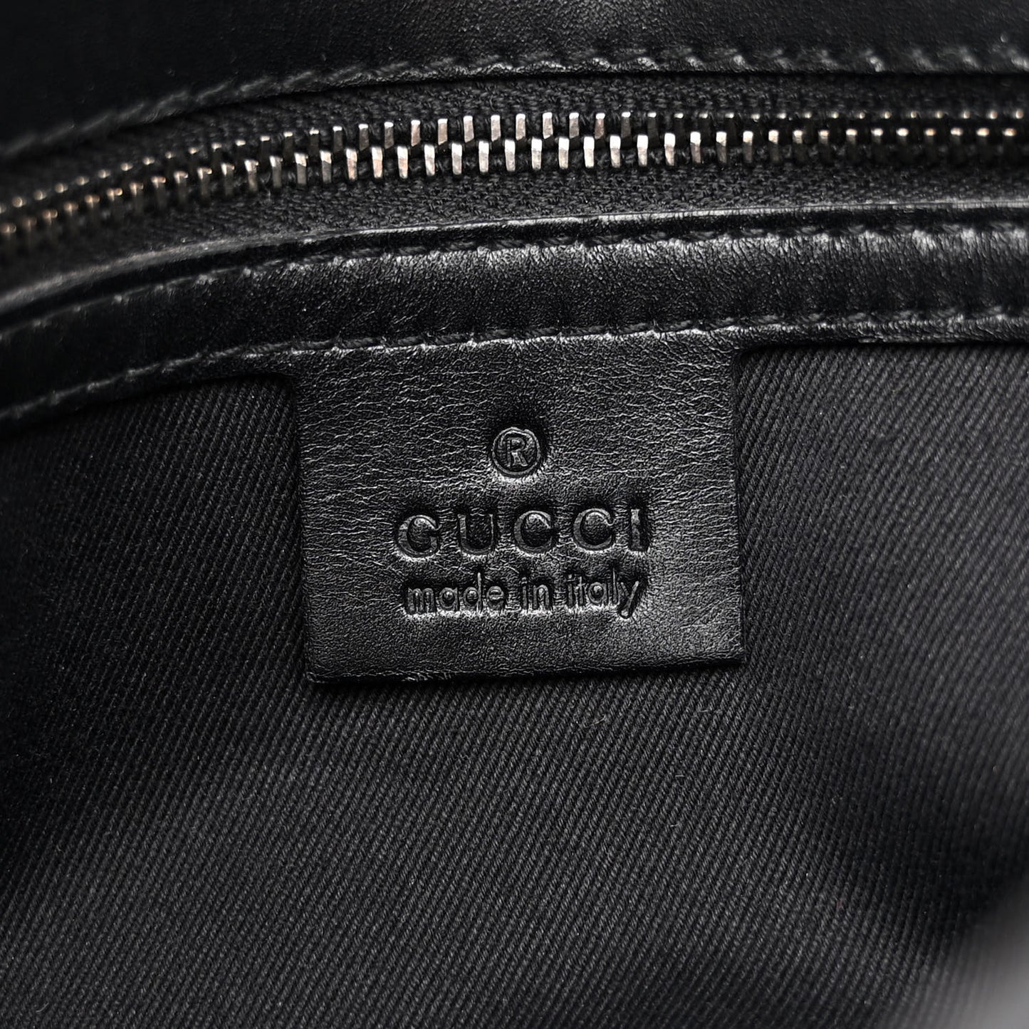 Monogram Horsebit Chain Studded Flap Shoulder Bag Black