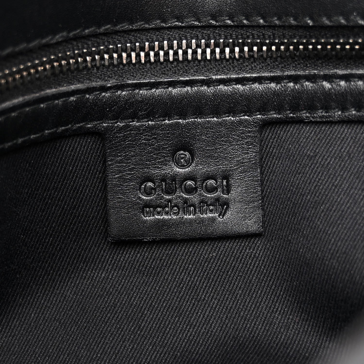 Gucci Monogram Horsebit Chain Studded Flap Shoulder Bag Black 6 of 14