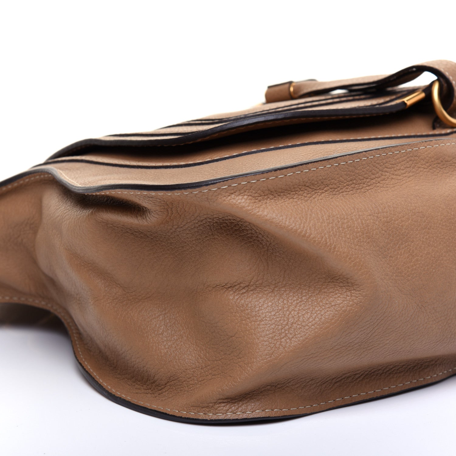 Chloe Calfskin Large Marcie Satchel Nut 6 of 9