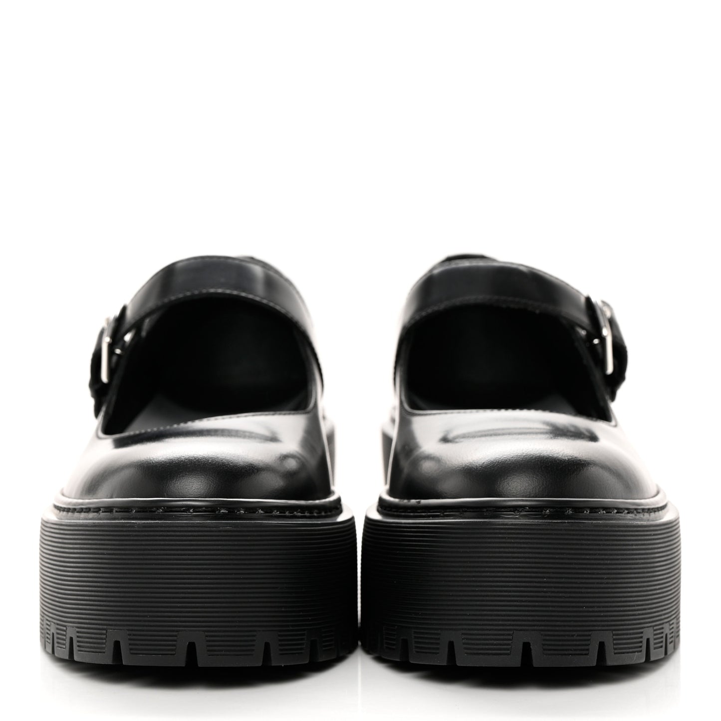 Glazed Calfskin Hoxton Oxford 37 Black