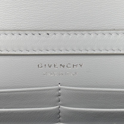 Givenchy Calfskin 4G Wallet on Chain Cloud Grey 6 of 9