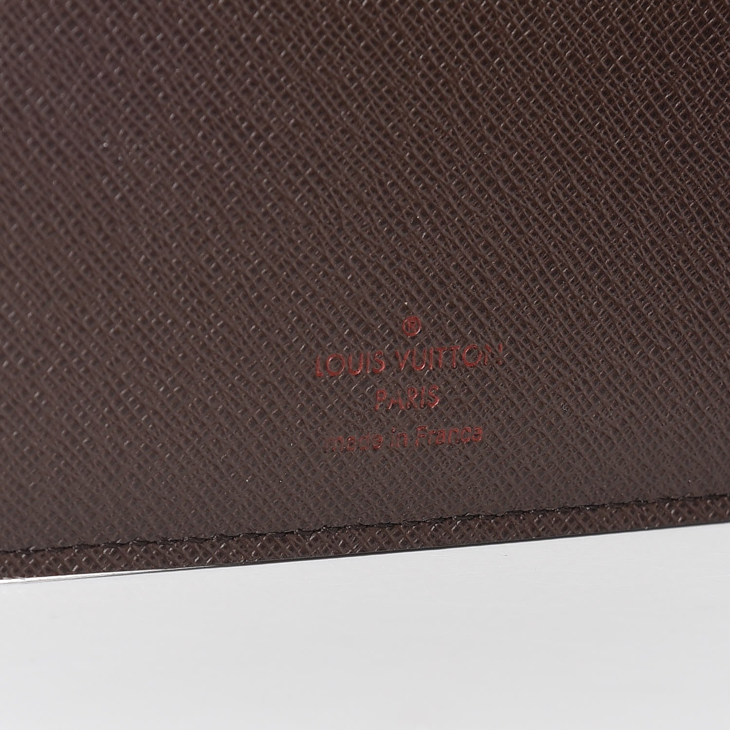 Louis Vuitton Damier Ebene Desk Agenda Cover 6 of 8
