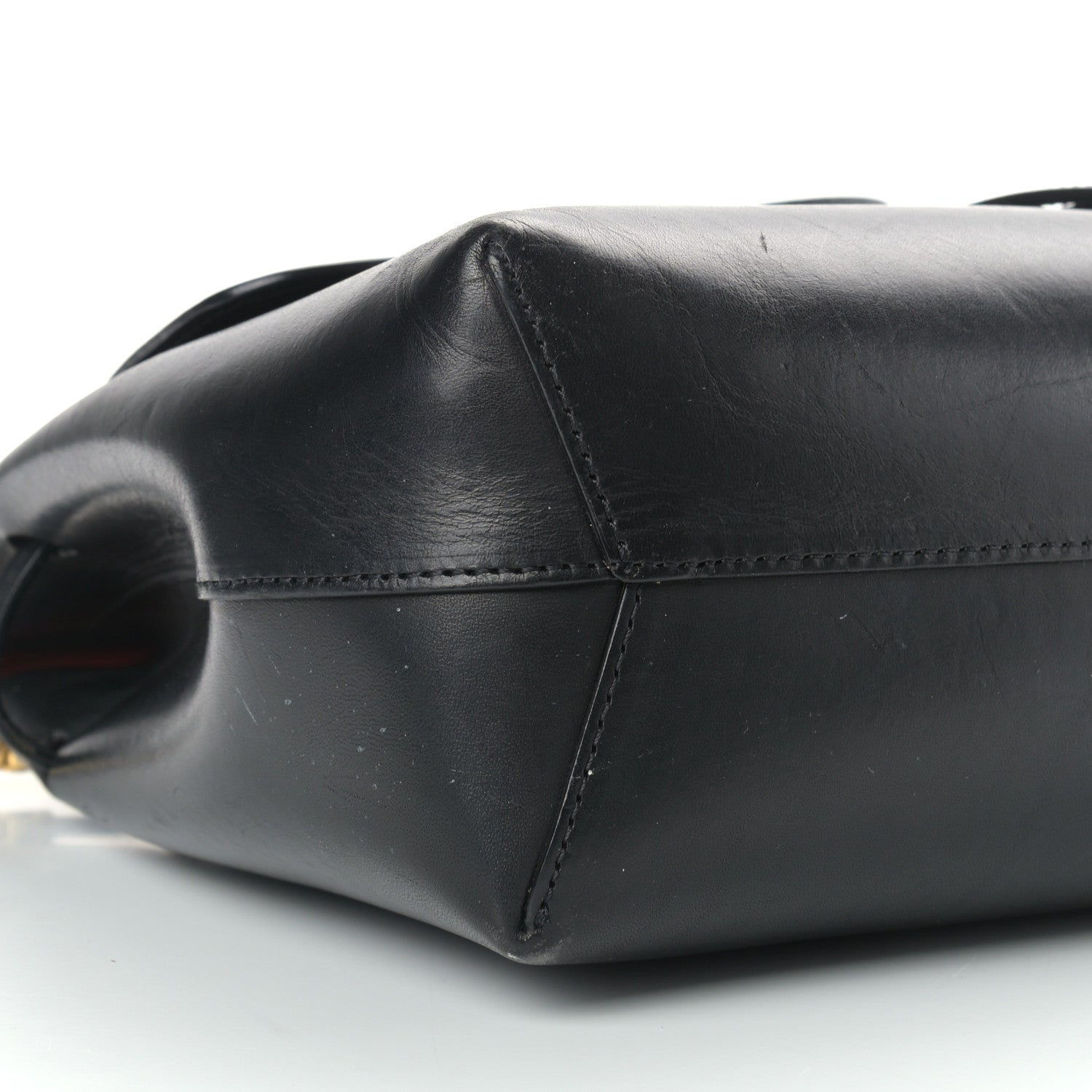 Mansur Gavriel Calfskin Mini Lady Bag Black Flamma 8 of 21