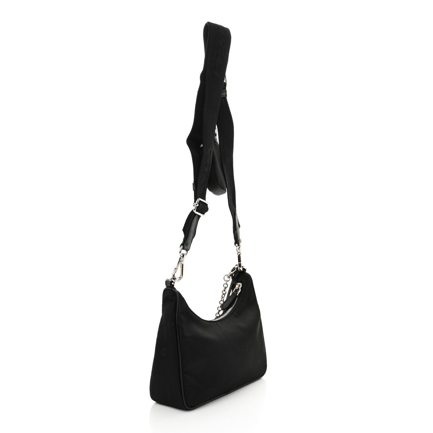 Nylon Re-Edition 2005 Shoulder Bag Black