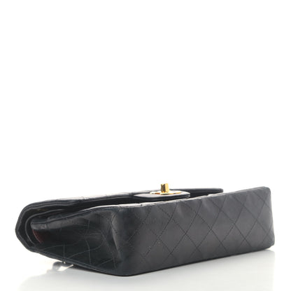 Chanel Lambskin Quilted Small Double Flap Black 3 of 11