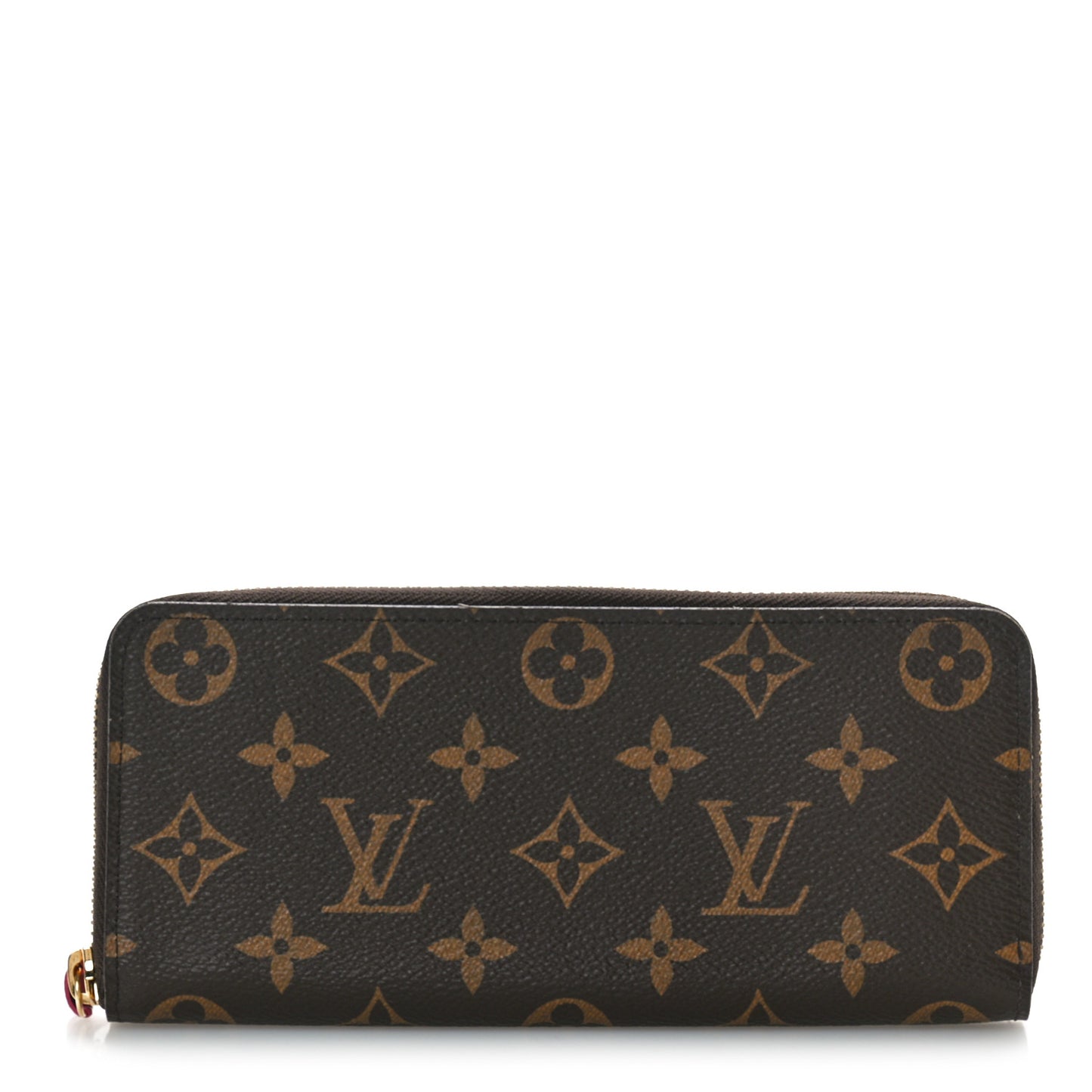 Monogram Clemence Wallet Fuchsia