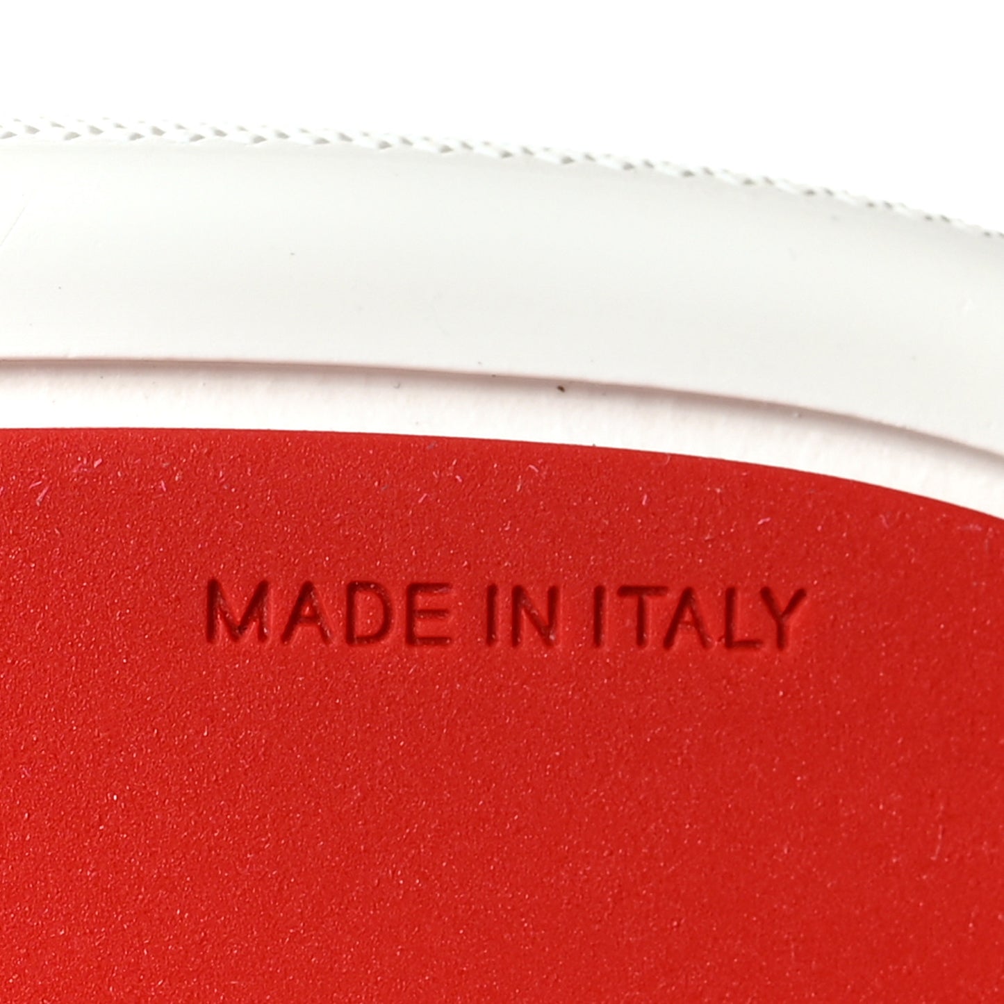 Calfskin Patent Vieirissima Flat Sneakers 40 White Black