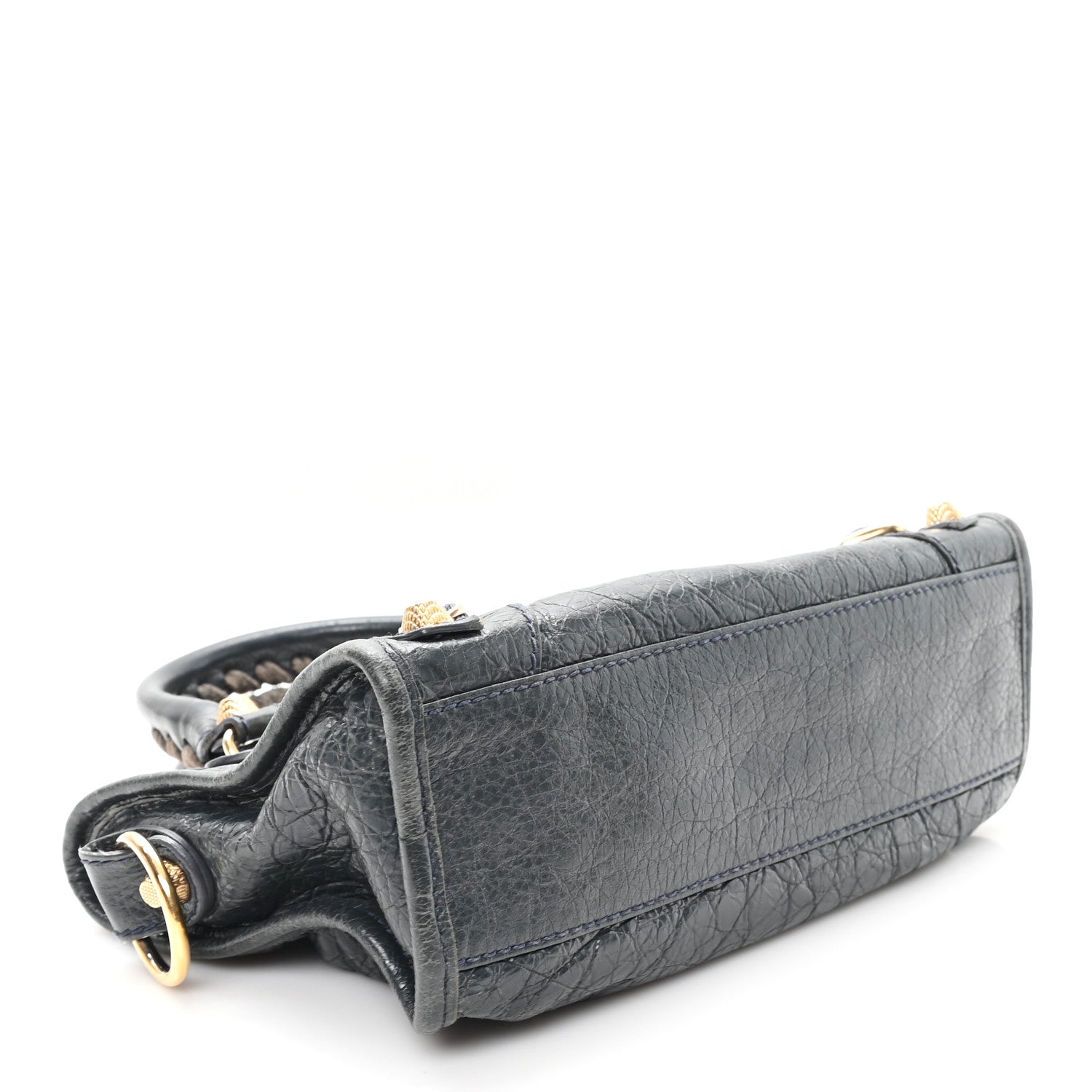 Balenciaga Agneau Giant 12 Gold Hardware Mini City Anthracite 4 of 12