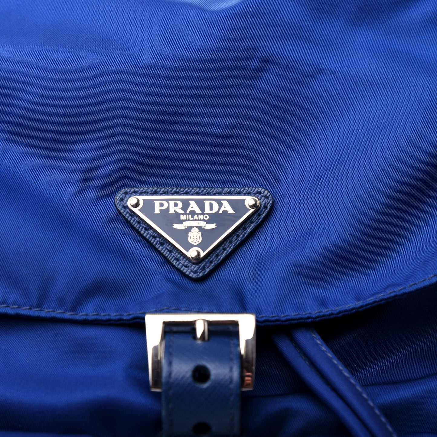 Tessuto Nylon Saffiano Vela Backpack Bleuette