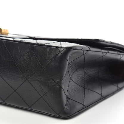 Chanel Aged Calfskin Quilted 2.55 Reissue 227 Flap Black 10 of 13