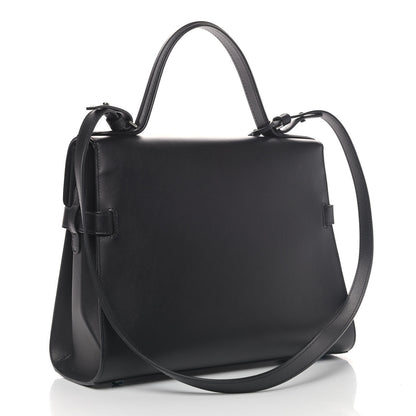 Delvaux Smooth Calfskin GM Tempete Satchel Black 2 of 5