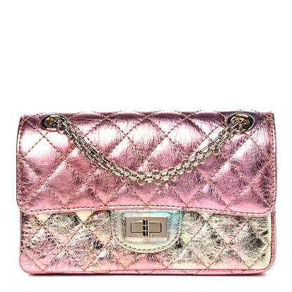 Chanel Metallic Goatskin Quilted Mini 2.55 Reissue Flap Multicolor 1 of 4