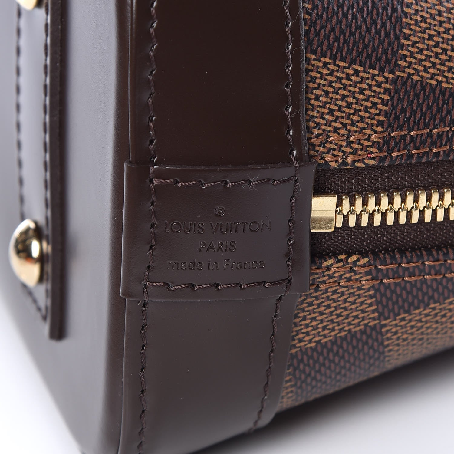 Louis Vuitton Damier Ebene Alma BB 6 of 10
