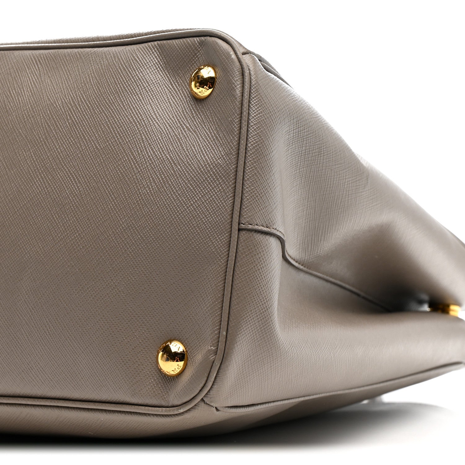 Prada Saffiano Lux Large Galleria Double Zip Tote Argilla 1781796