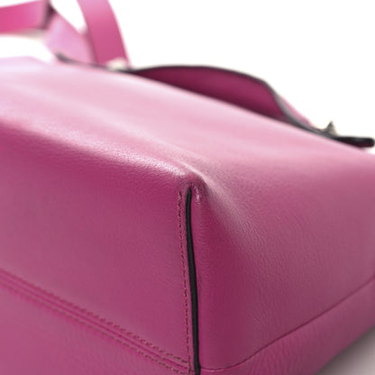 Fendi Vitello Dolce Medium By The Way Boston Bag Magenta 13 of 15