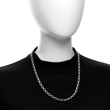 David Yurman Sterling Silver 6.5mm Streamline Elongated Chain Necklace 2 of 5