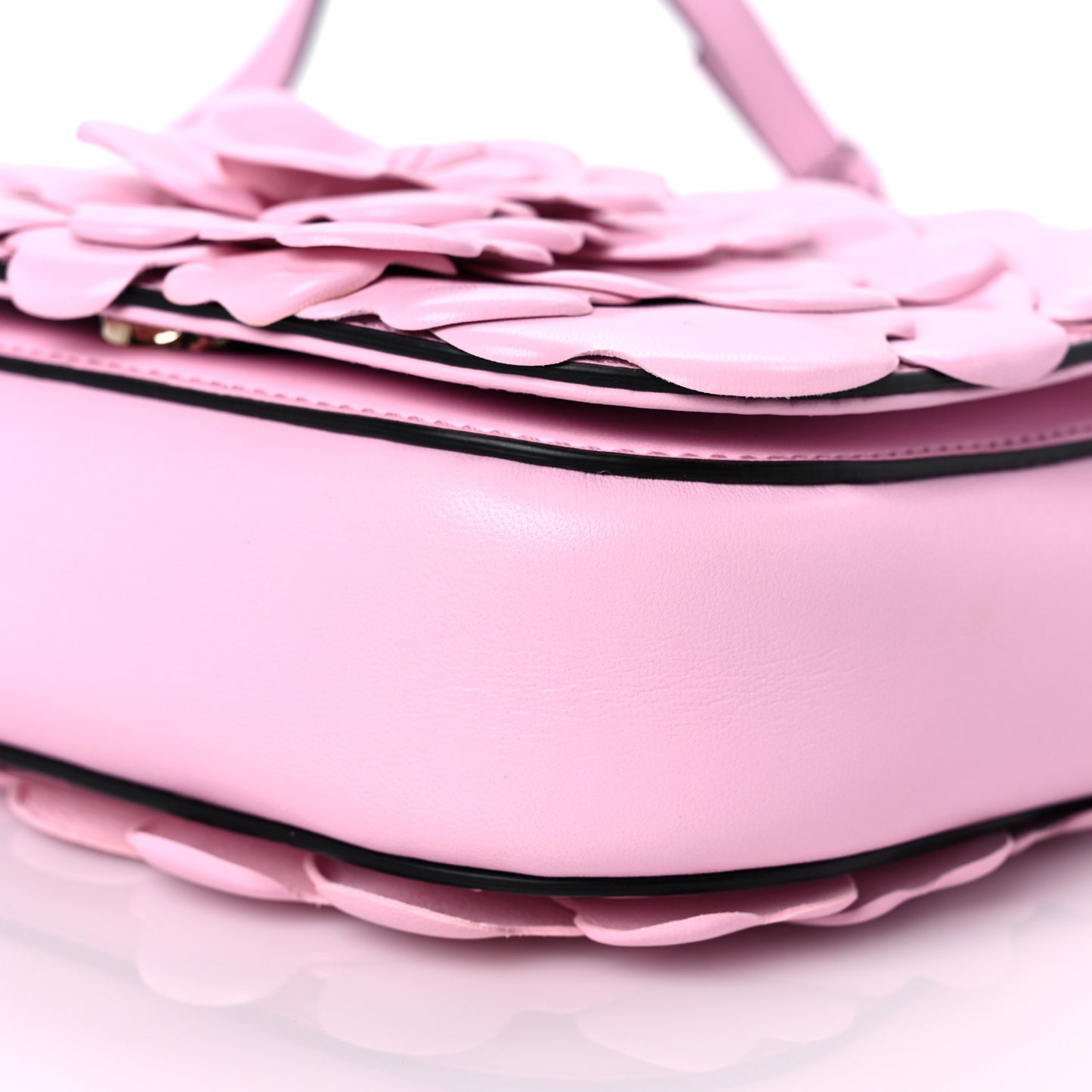 Nappa Atelier 03 Rose Edition Small Flap Crossbody Bag Pink Borealis
