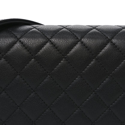 Chanel Calfskin Quilted New Medium Boy Flap So Black 8 of 11
