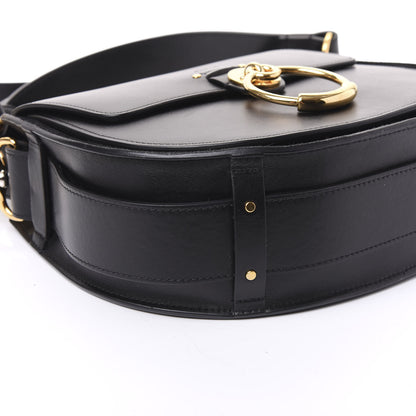 Chloe Grained Calfskin Large Tess Bag Black 8 of 9