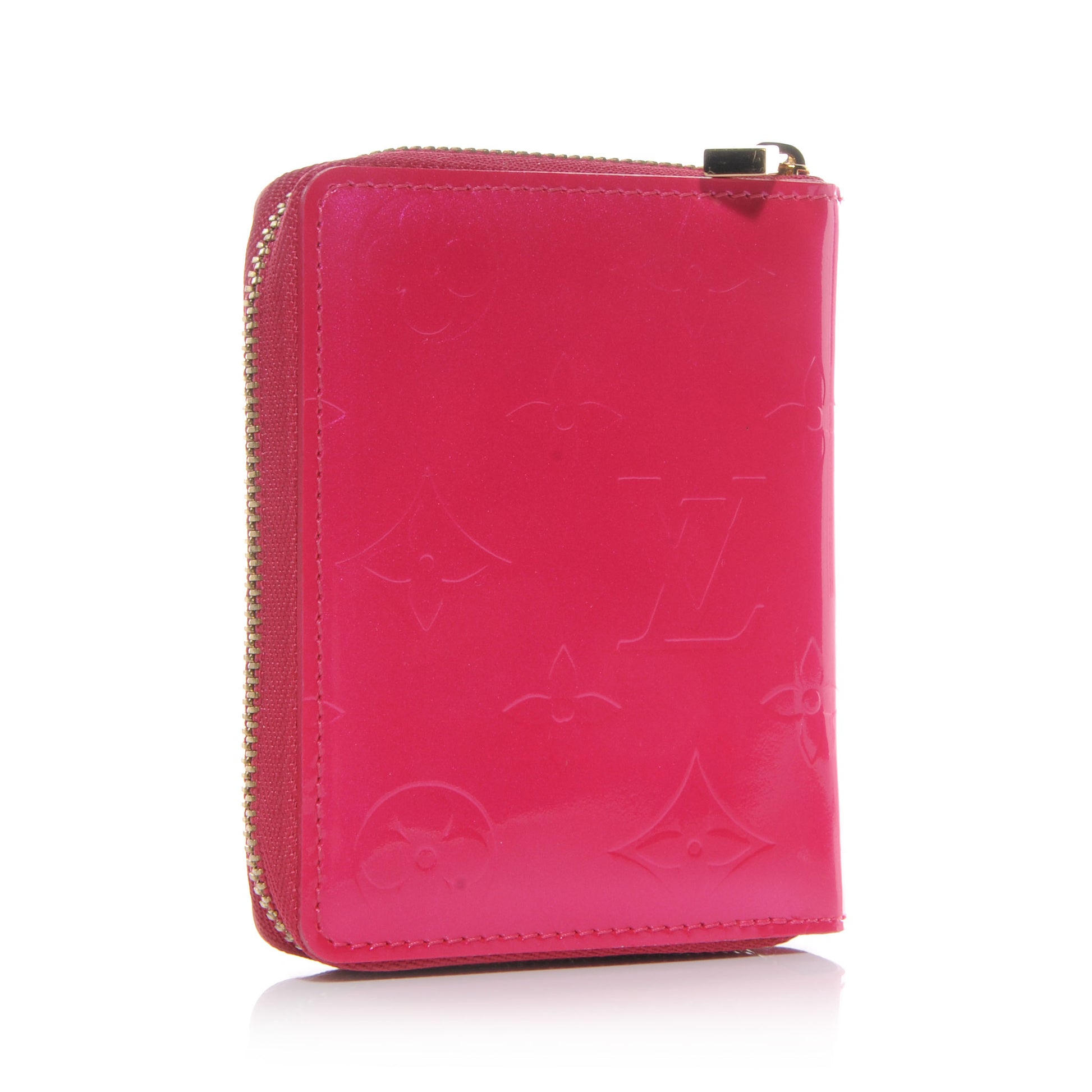 Louis Vuitton Vernis Broome Zip Wallet Fuchsia 3 of 7