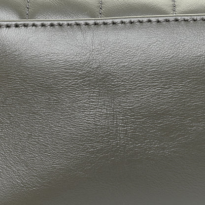 Saint Laurent Calfskin Y Quilted Monogram Medium Loulou Chain Satchel Faggio 14 of 16