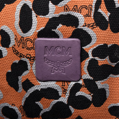 MCM Visetos Large Anya Shopper Tote Purple 6 of 16