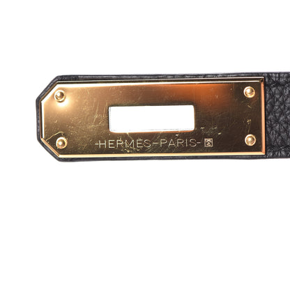 Hermes Togo Kelly Retourne 28 Black 20 of 38