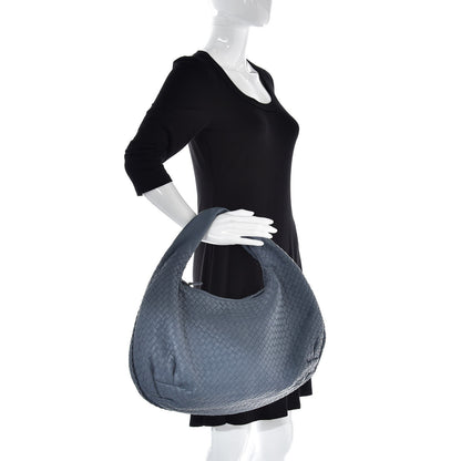 Bottega Veneta Nappa Intrecciato Large Belly Veneta Hobo Krim 2 of 8