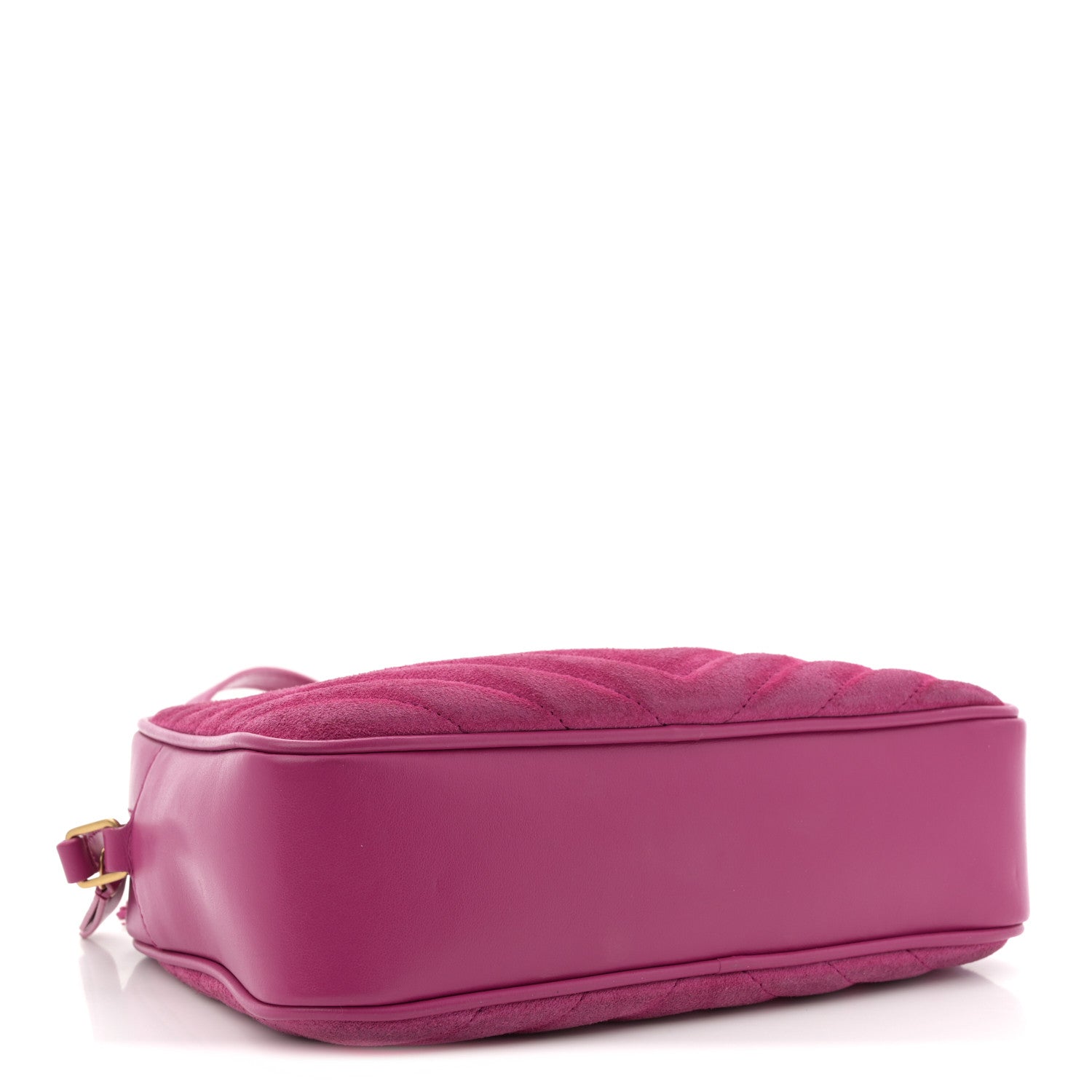 Saint Laurent Suede Matelasse Monogram Lou Camera Bag Rose 3 of 10