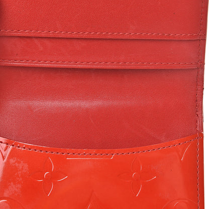 Louis Vuitton Vernis Ludlow Wallet Orange Sunset 8 of 8