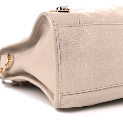 Balenciaga Chevre Gold Hardware Metallic Edge City Beige Praline 8 of 11