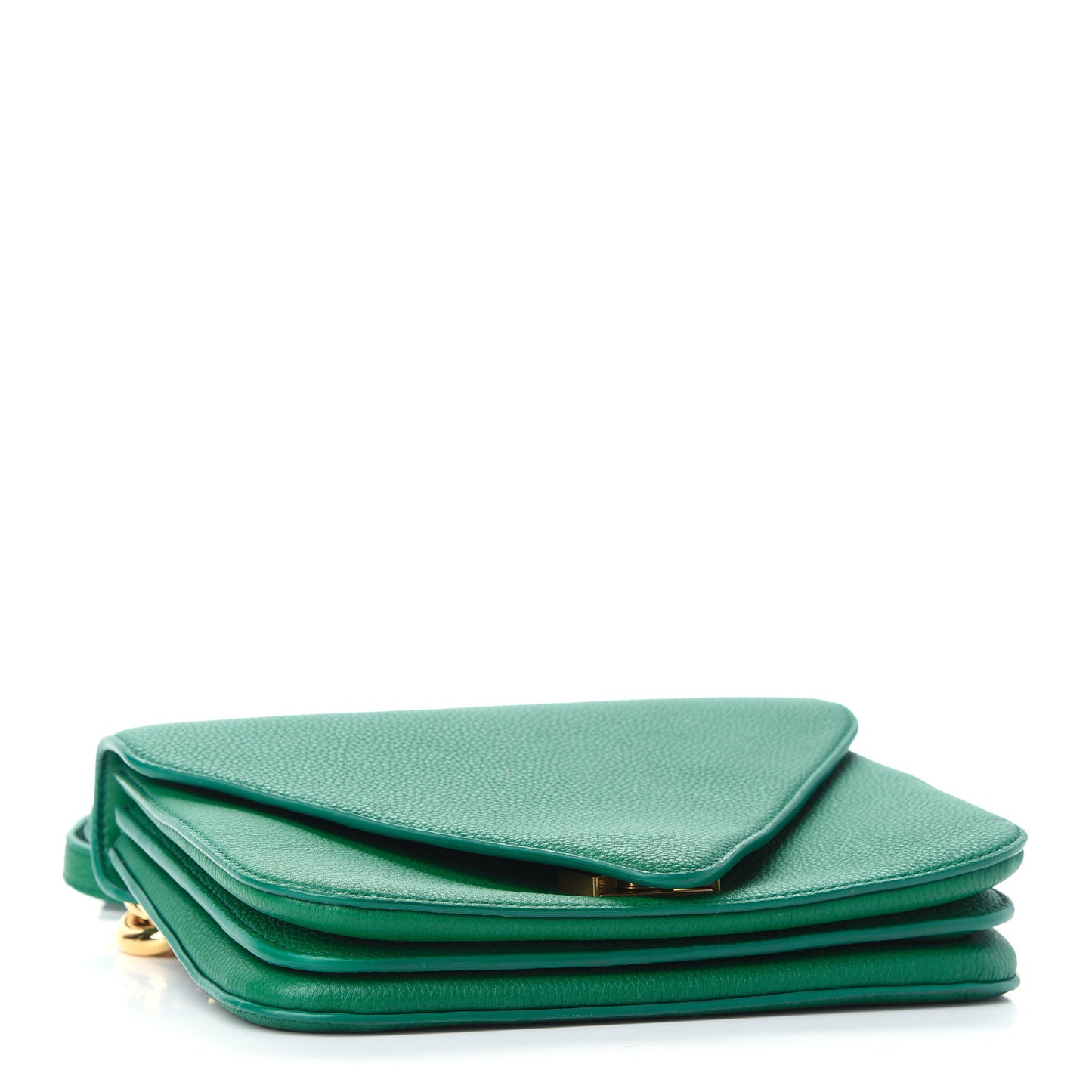 Calfskin Mount Envelope Bag Jungle