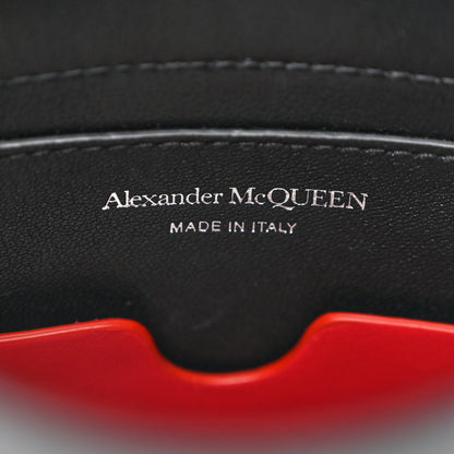 Alexander McQueen Calfskin The Curve Small Shoulder Bag Black 6 of 10